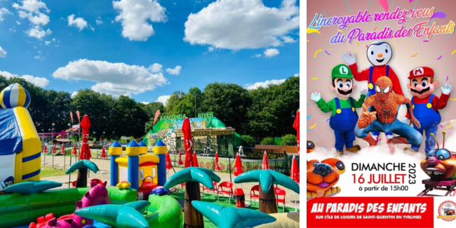 Mascottes et maquillage gratuits au Paradis des Enfants (78) | Kidiklik